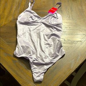 NWT Spanx Lavender One-Piece Swimsuit